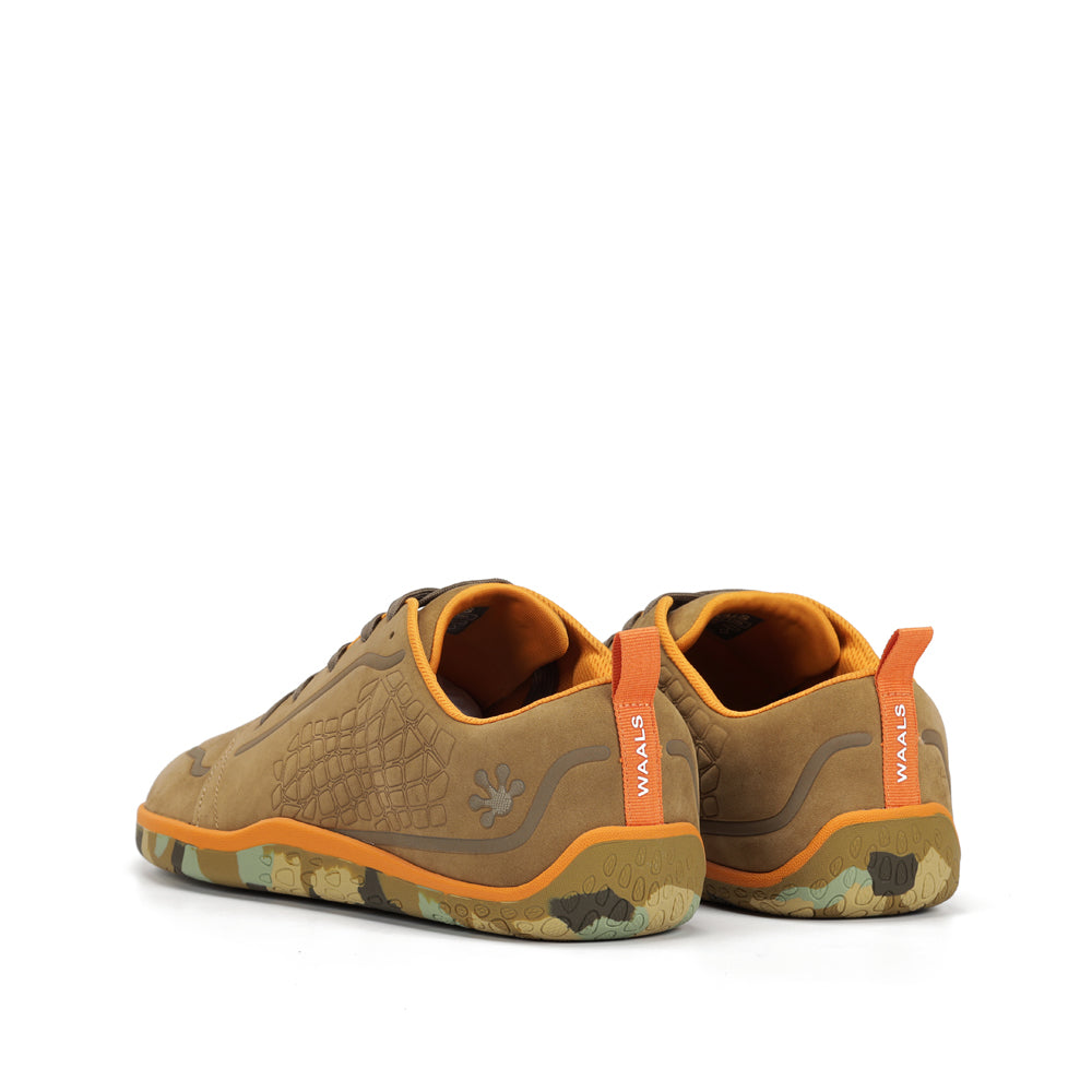 Zapato barefoot artesano de nobuk Spoo hombre