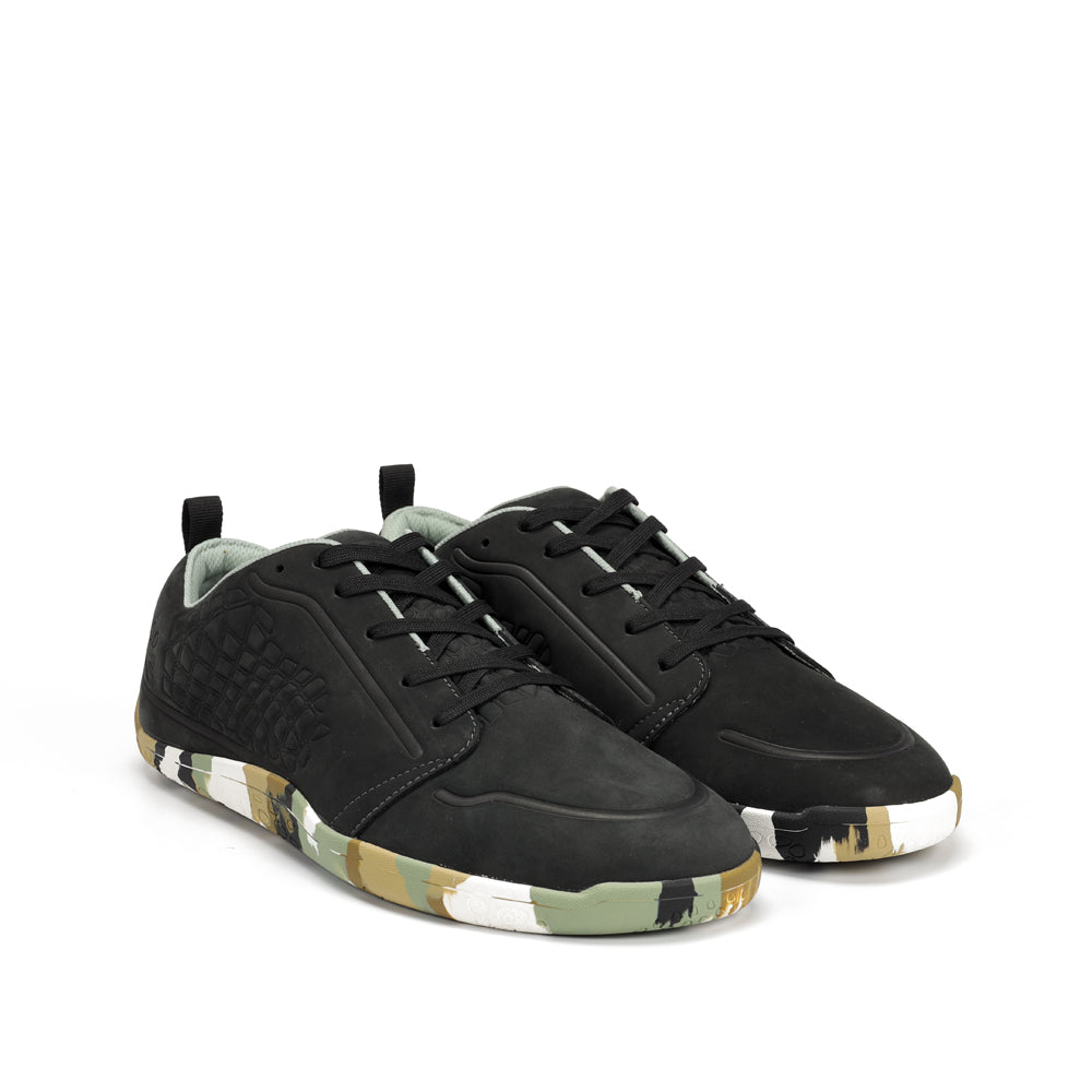 Zapato barefoot artesano de nobuk Spoo hombre