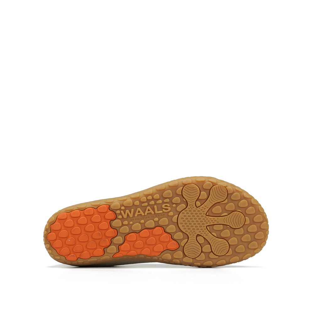 Zapato barefoot handcrafted de nobuk Nomad mujer