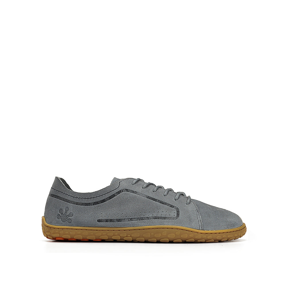 Zapato barefoot handcrafted de nobuk Nomad mujer