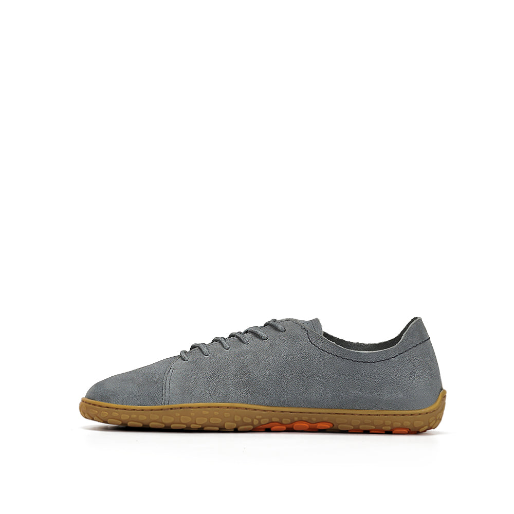 Zapato barefoot handcrafted de nobuk Nomad mujer