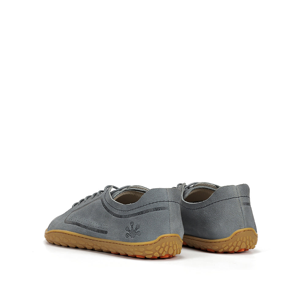 Zapato barefoot handcrafted de nobuk Nomad mujer