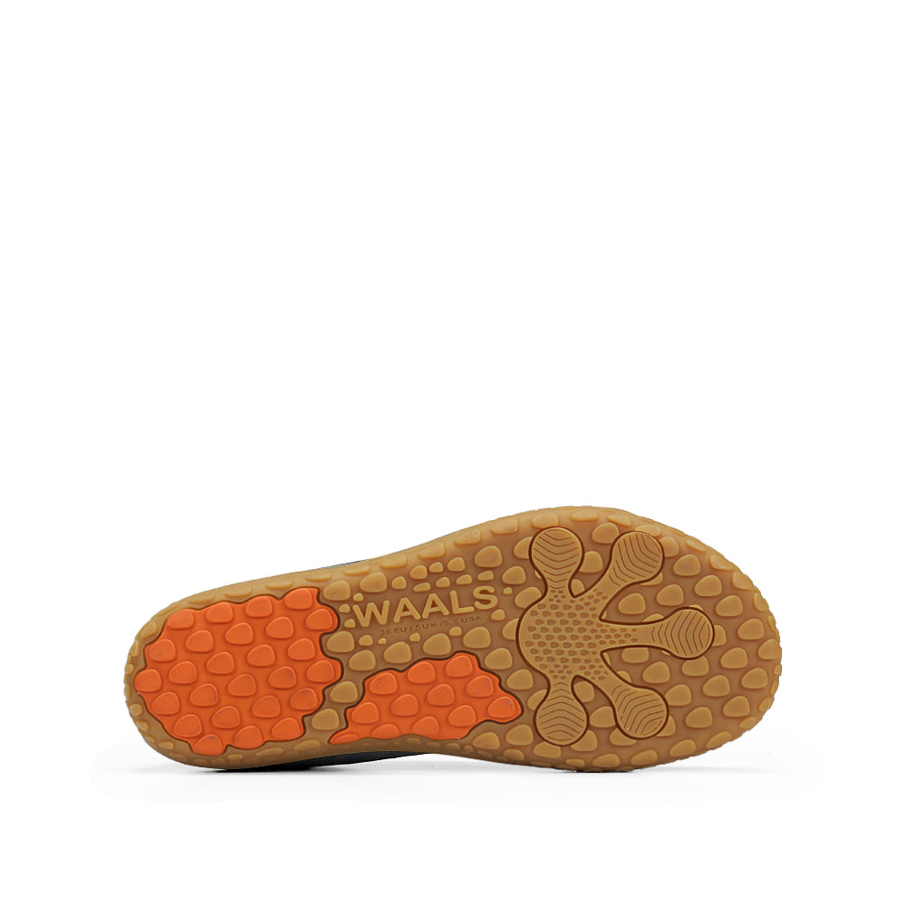 Zapato barefoot handcrafted de nobuk Nomad mujer