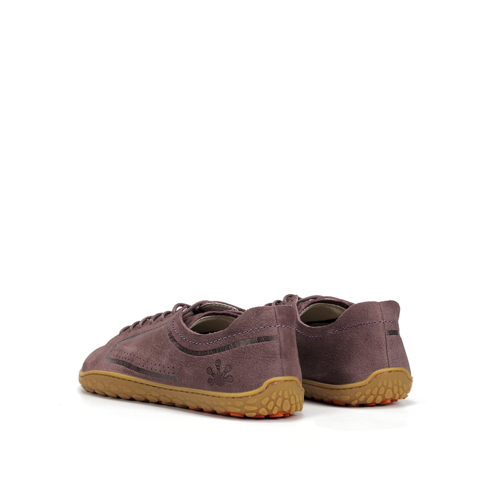 Zapato barefoot handcrafted de nobuk Nomad mujer