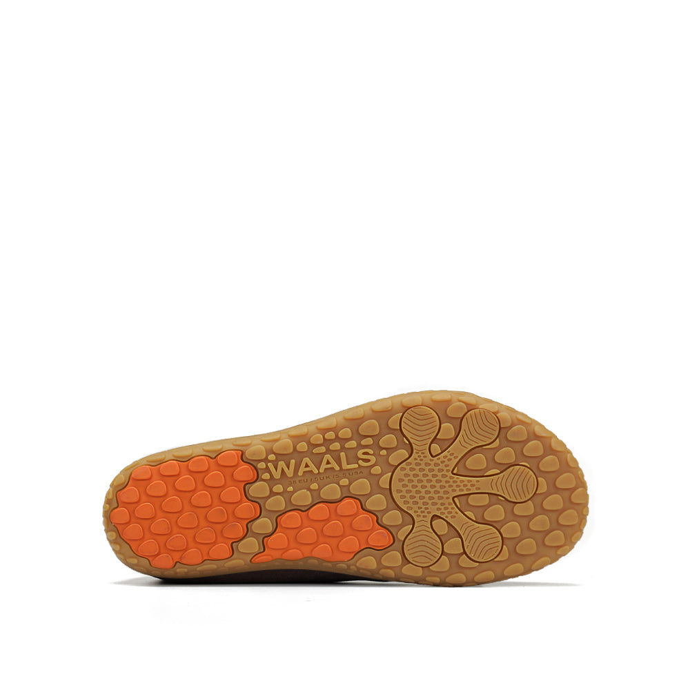 Zapato barefoot handcrafted de nobuk Nomad mujer
