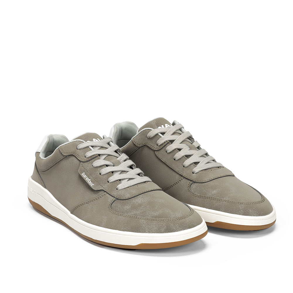 Zapatilla barefoot artesana de nobuk Narvik hombre