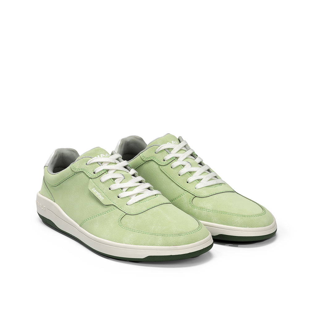 Zapatilla barefoot artesana de nobuk Narvik mujer