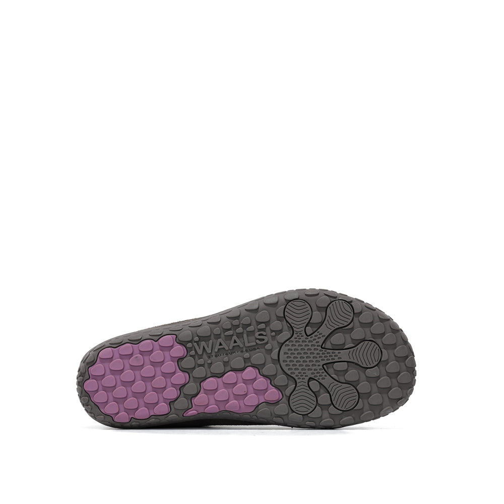 Zapato barefoot de piel de serraje para mujer – Nomad