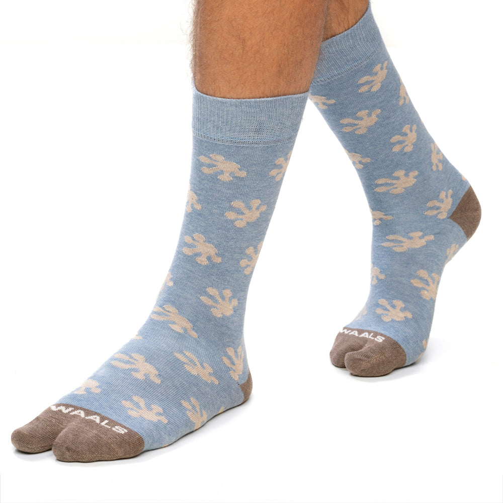 Calcetines algodón orgánico Tabi High