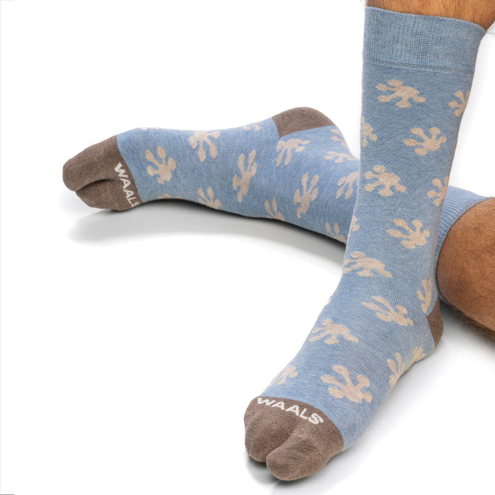 Calcetines algodón orgánico Tabi High