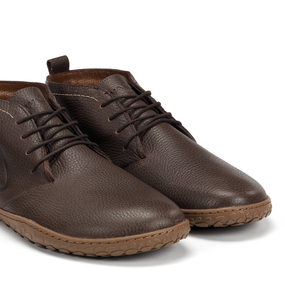Botines barefoot de piel artesana Vantaa hombre