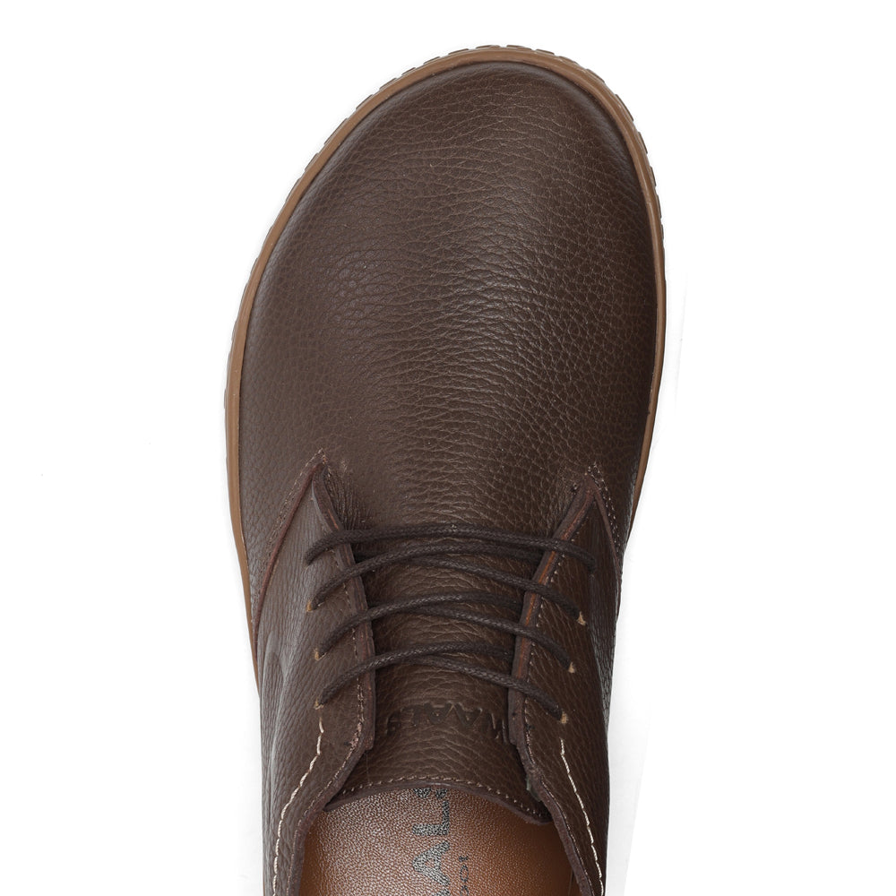 Botines barefoot de piel artesana Vantaa hombre