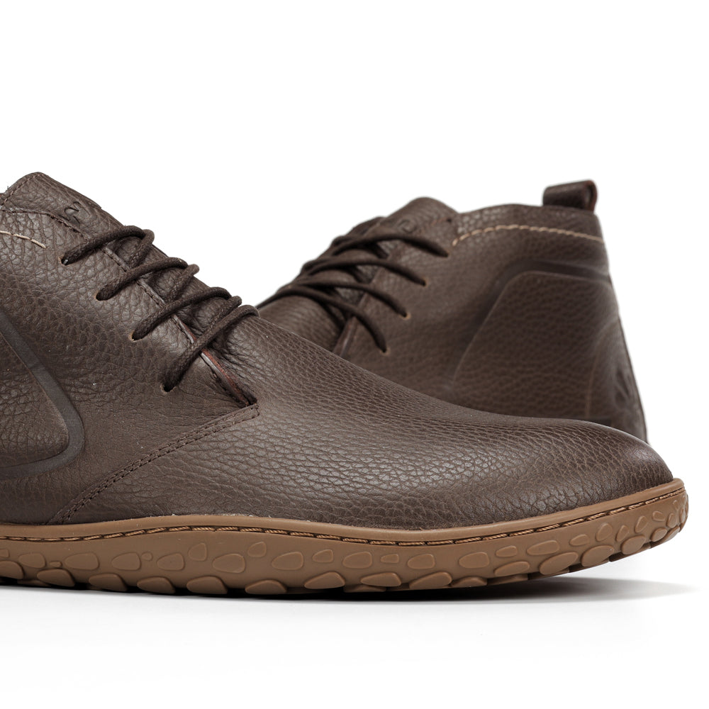 Botines barefoot de piel artesana Vantaa hombre