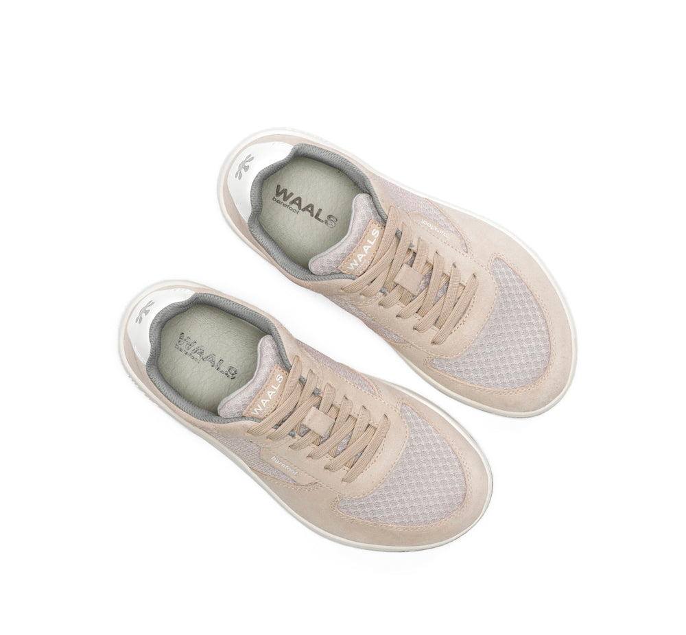 Women's recycled suede barefoot sneakers – Narvik