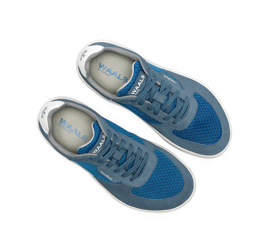 Women's recycled suede barefoot sneakers – Narvik