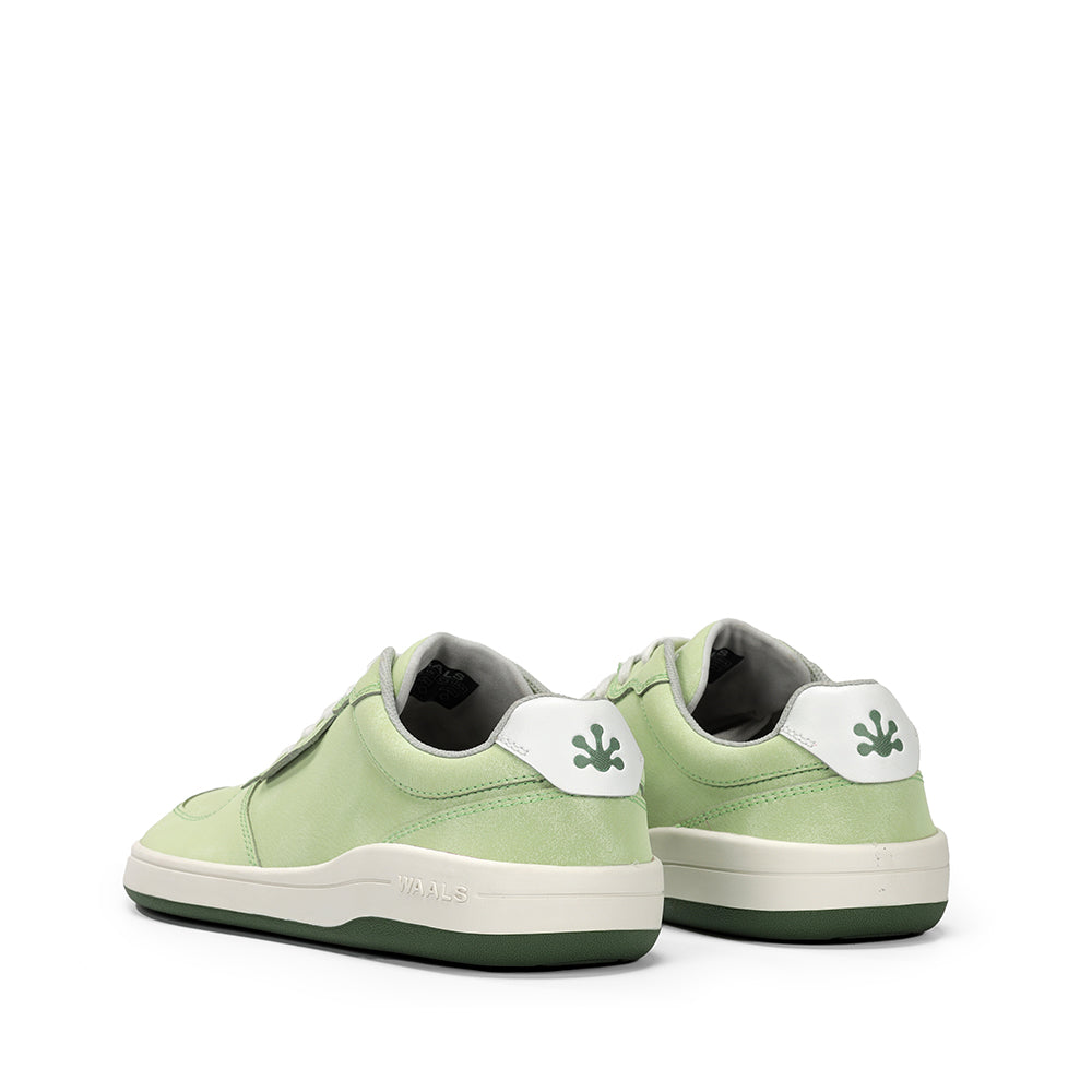 Zapatilla barefoot artesana de nobuk Narvik mujer