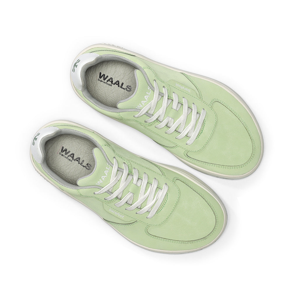 Zapatilla barefoot artesana de nobuk Narvik mujer
