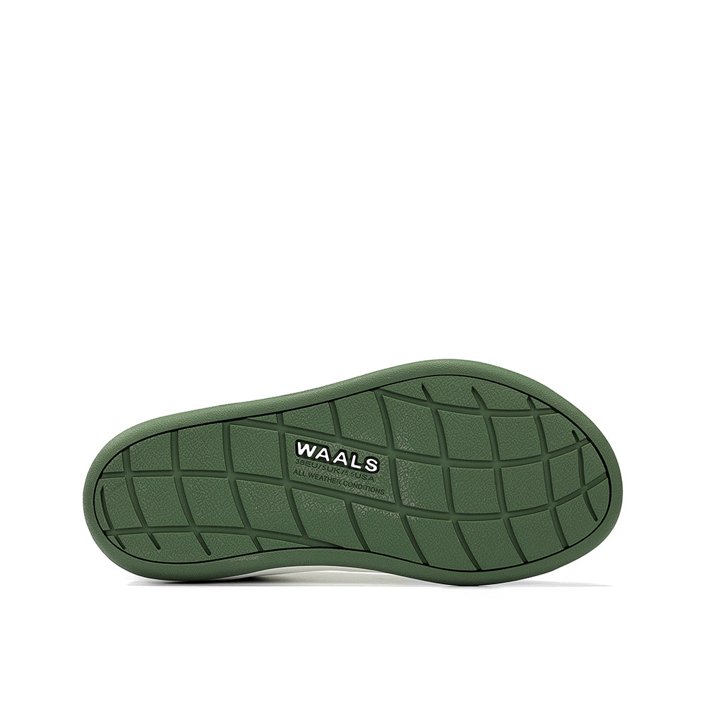 Zapatilla barefoot artesana de nobuk Narvik mujer