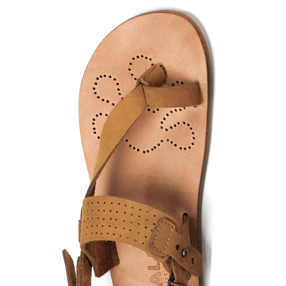 Masai II women's handcrafted nubuck barefoot sandal