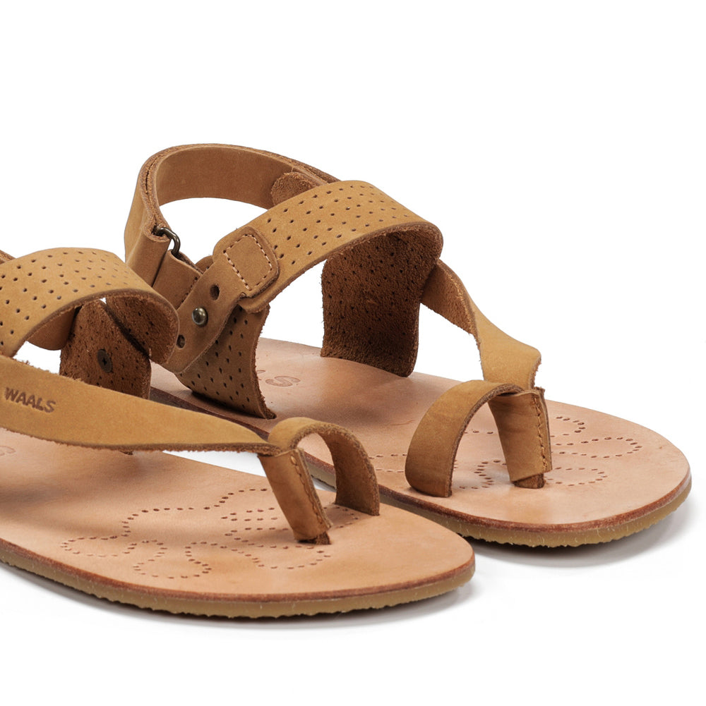 Masai II women's handcrafted nubuck barefoot sandal