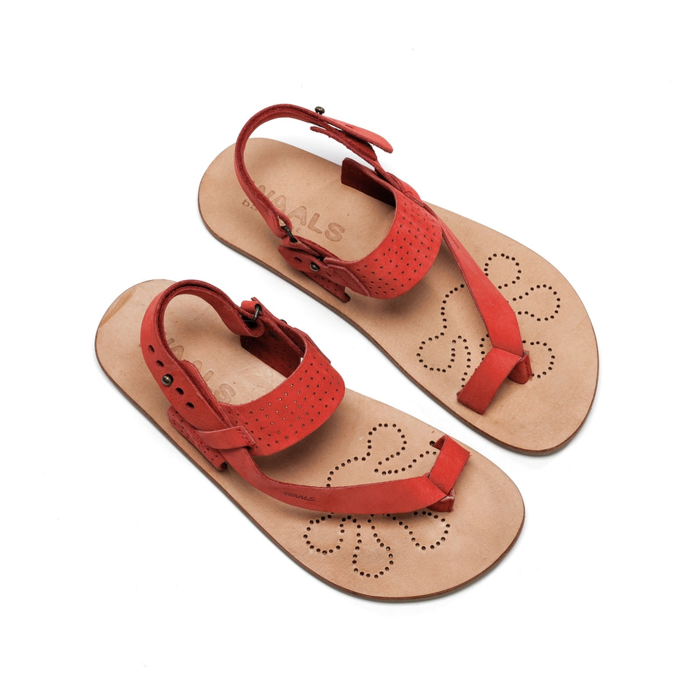 Masai II women's handcrafted nubuck barefoot sandal