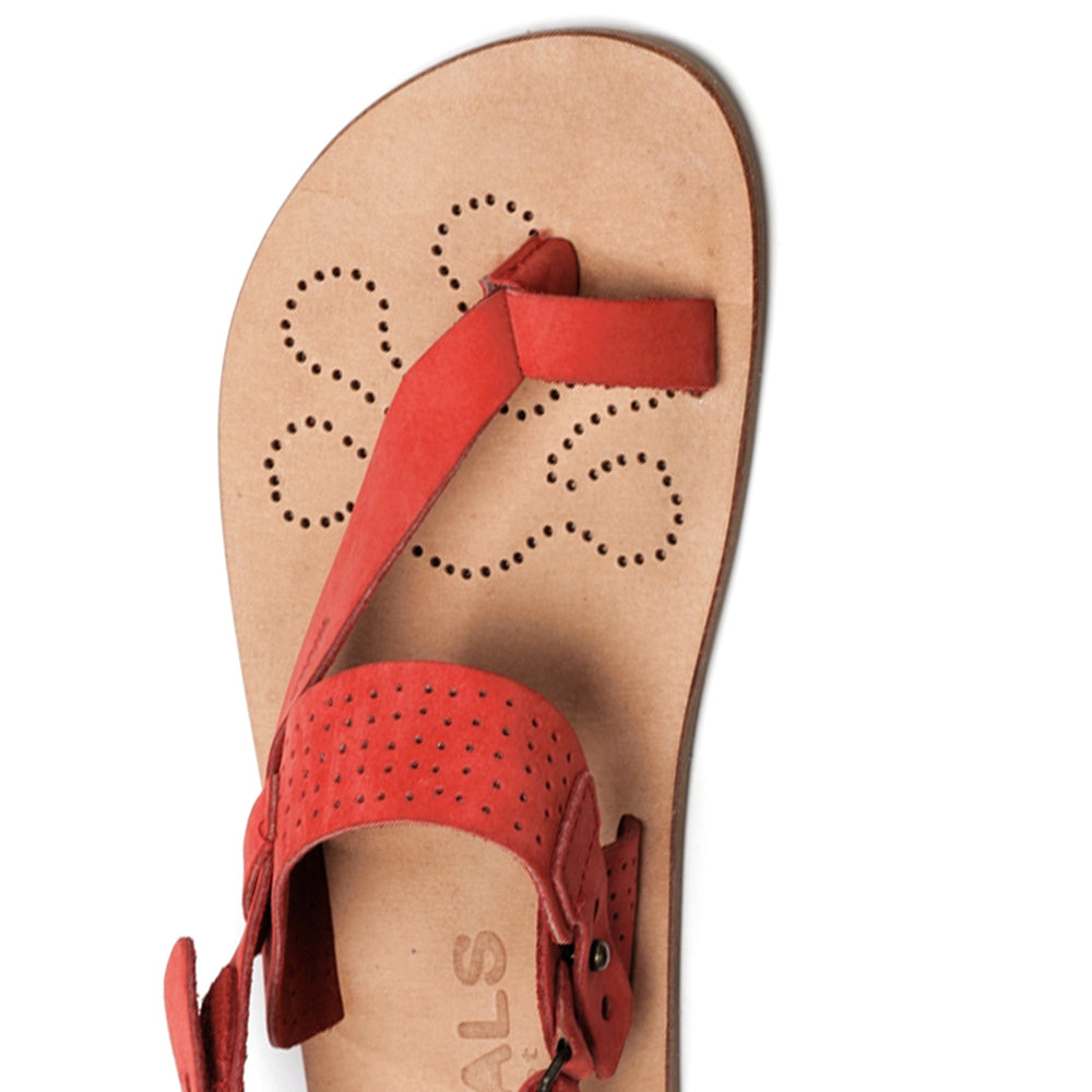 Masai II women's handcrafted nubuck barefoot sandal