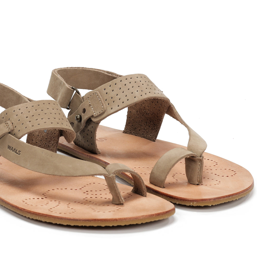 Masai II women's handcrafted nubuck barefoot sandal