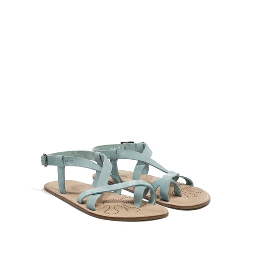 Sandalia barefoot ultrafina de piel nobuk para mujer – Natur II
