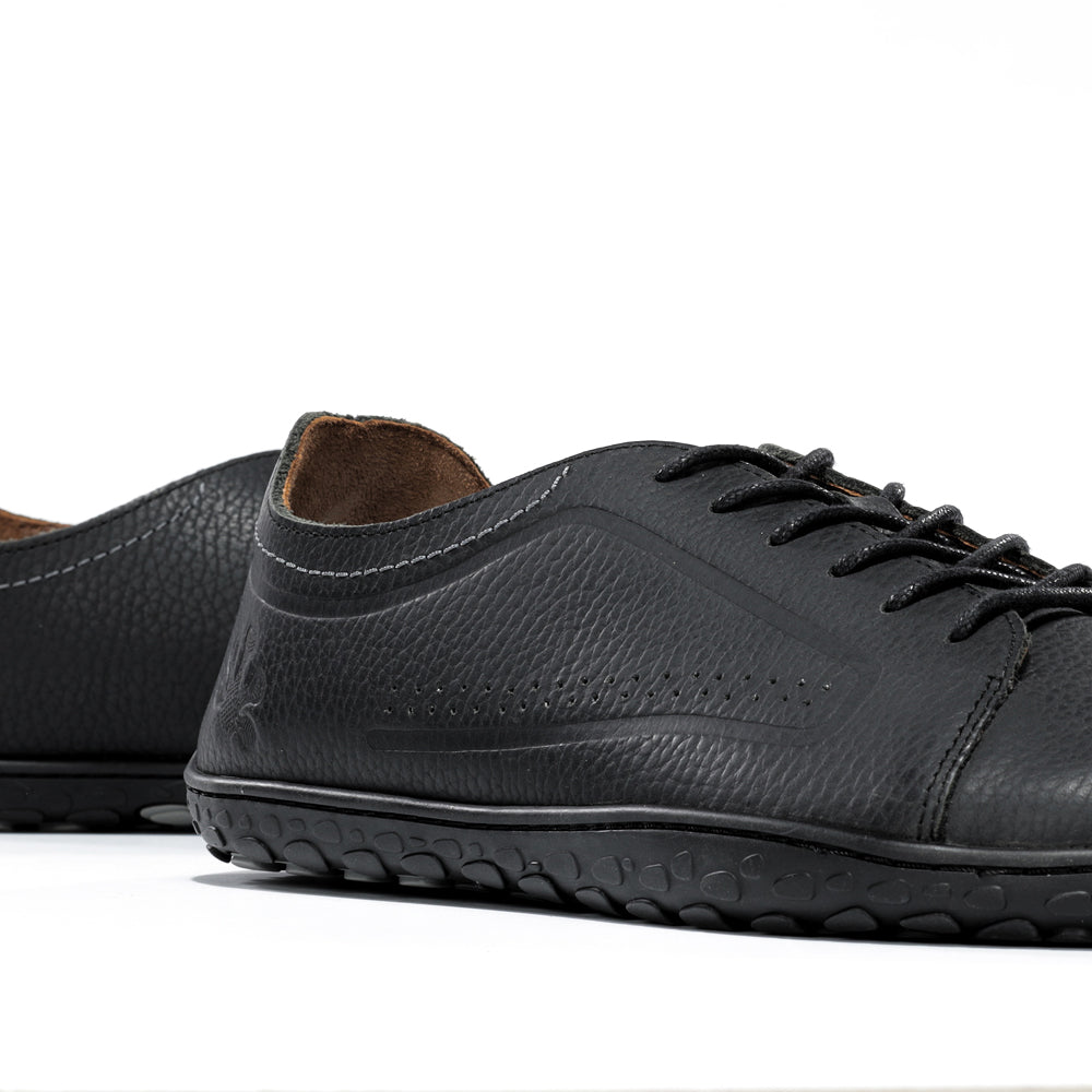 Zapato barefoot handcrafted de nobuk Nomad hombre