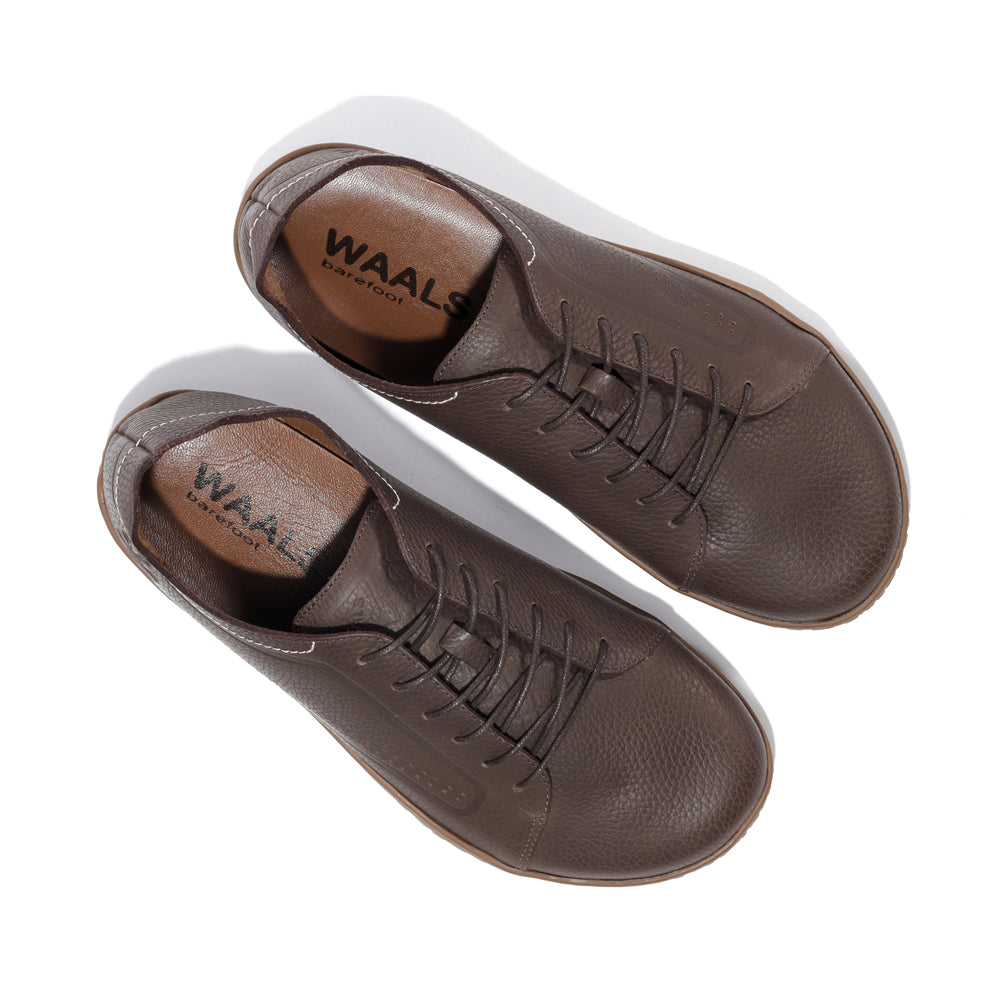 Zapato barefoot handcrafted de nobuk Nomad hombre