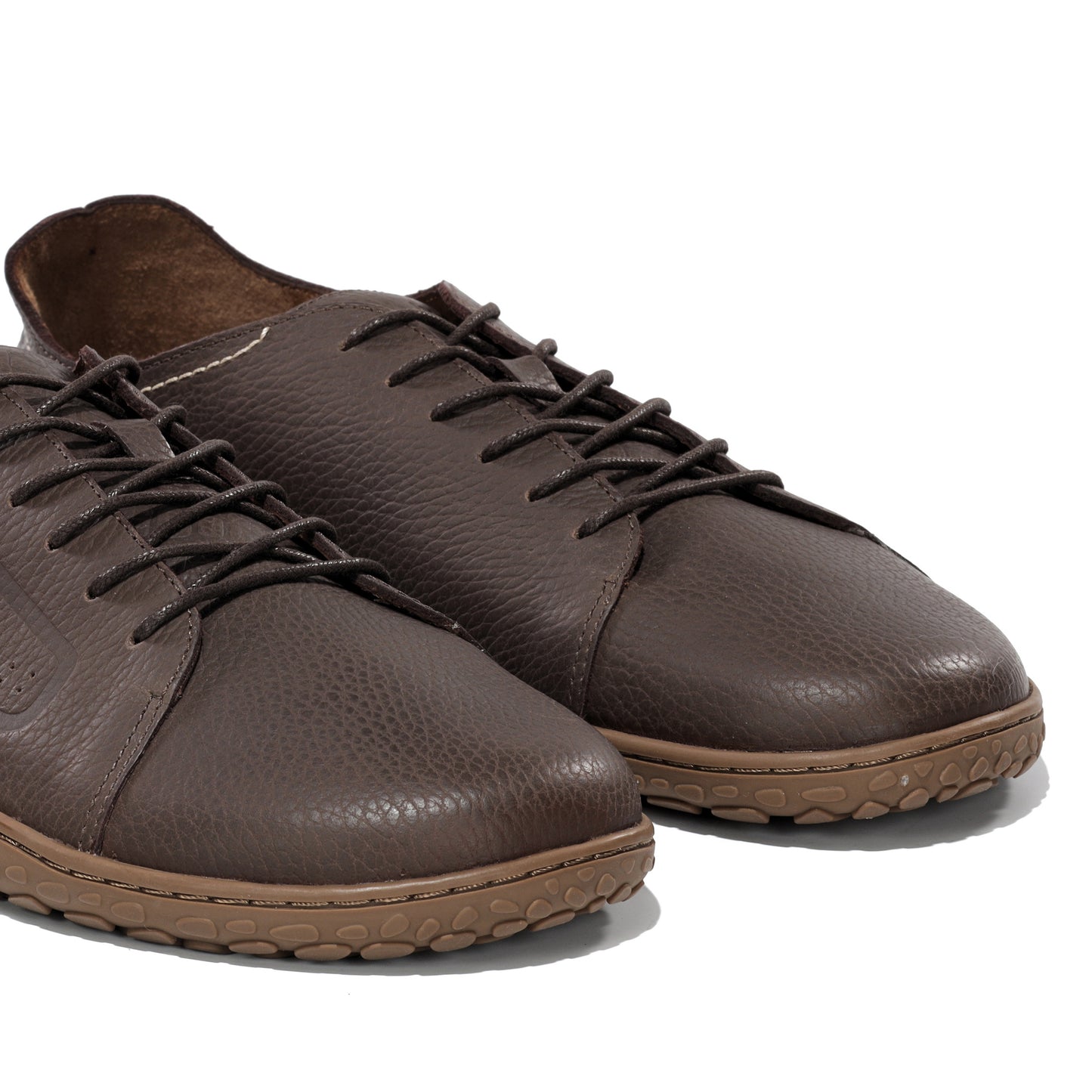Zapato barefoot handcrafted de nobuk Nomad hombre