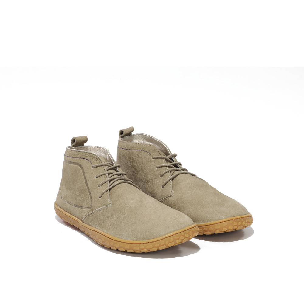 Botines barefoot de piel artesana Vantaa mujer