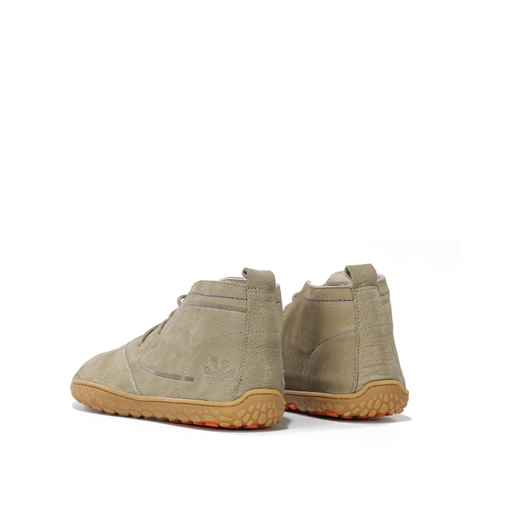 Botines barefoot de piel artesana Vantaa mujer