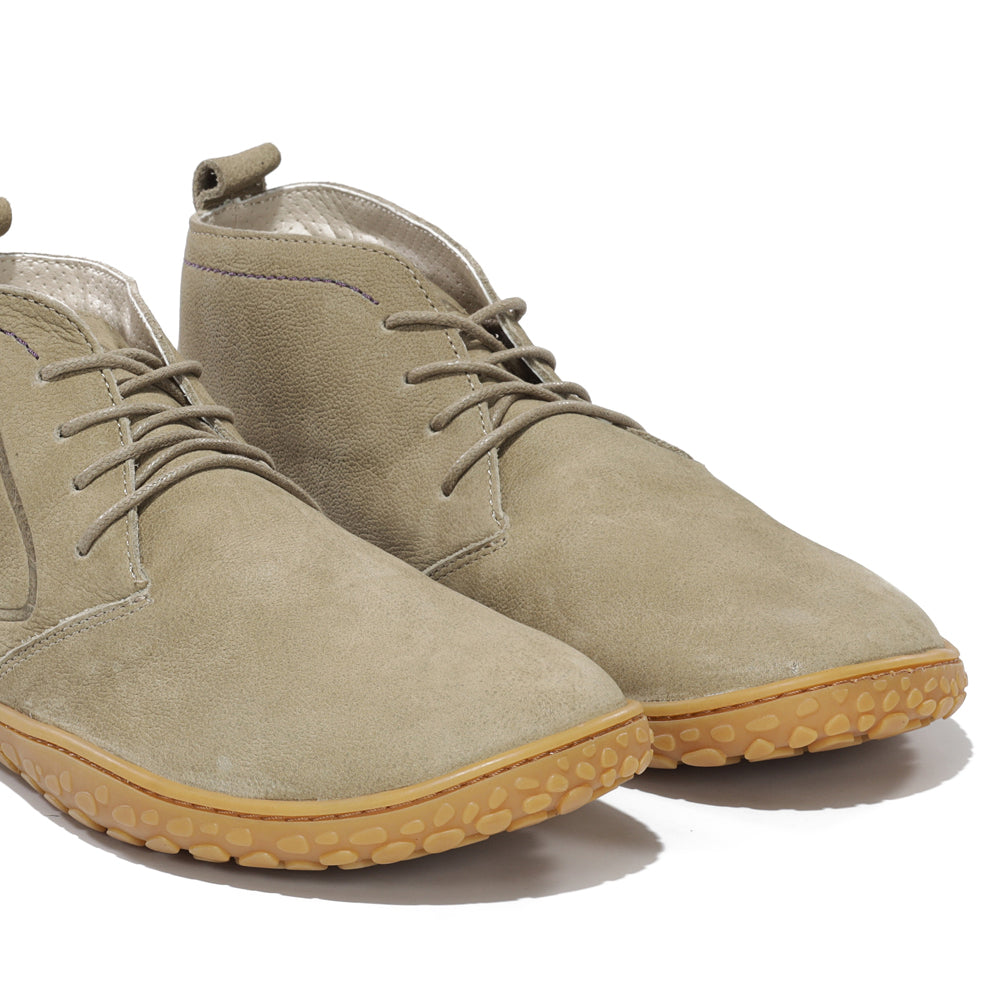 Botines barefoot de piel artesana Vantaa mujer