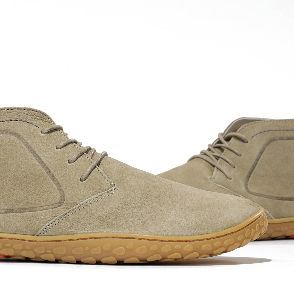 Botines barefoot de piel artesana Vantaa mujer