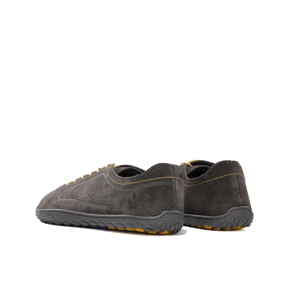 Zapato barefoot de piel de serraje artesanos Nomad hombre