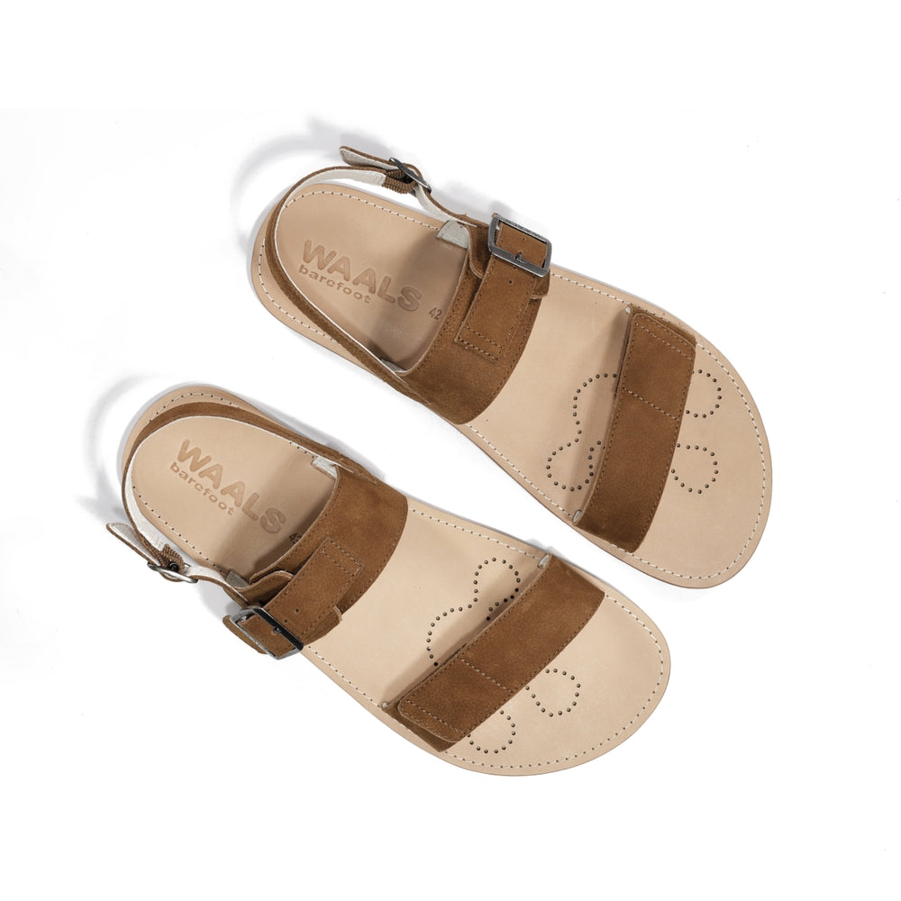 Sandalia barefoot artesanal de transición para hombre – Dune I