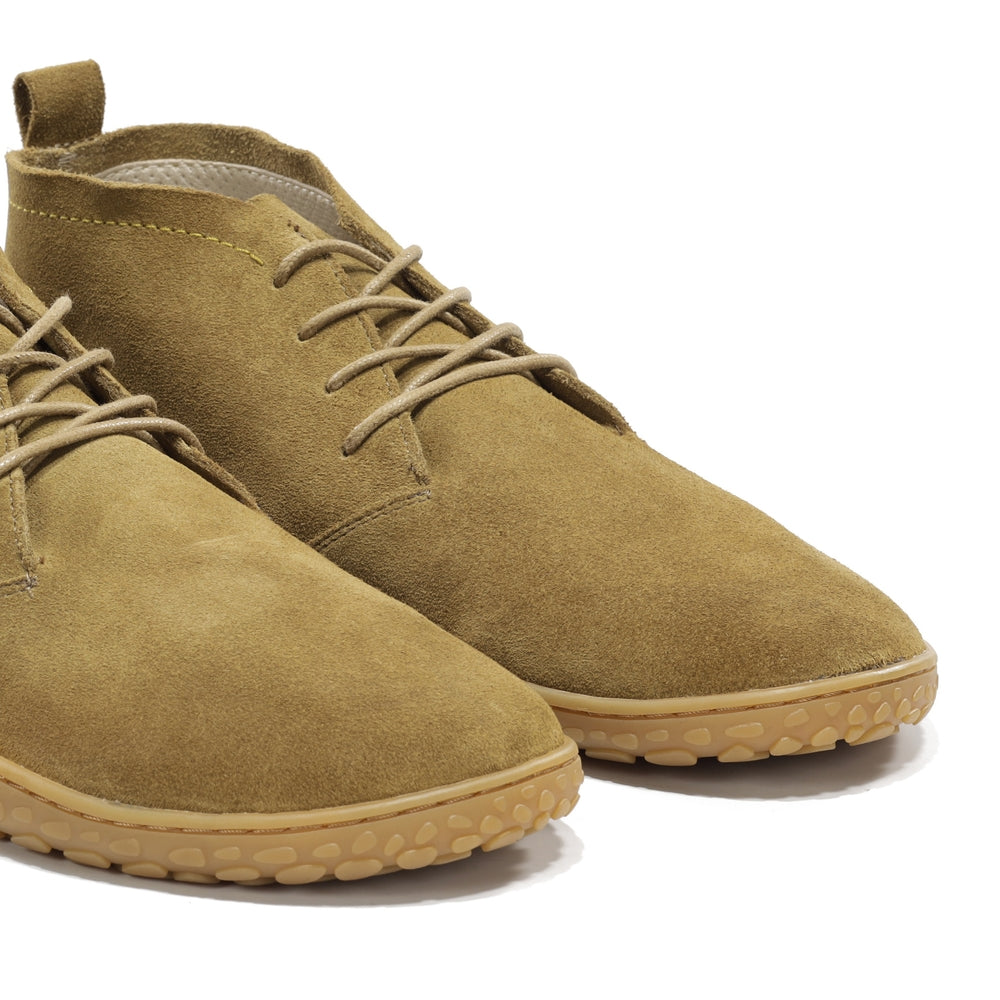 Men’s suede leather barefoot ankle boots – Riff II