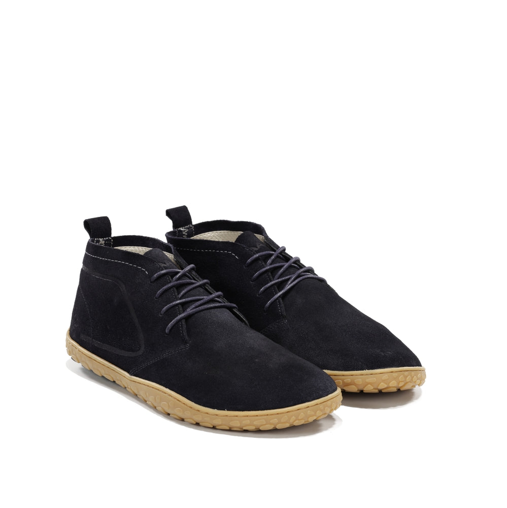 Men’s suede leather barefoot ankle boots – Riff II