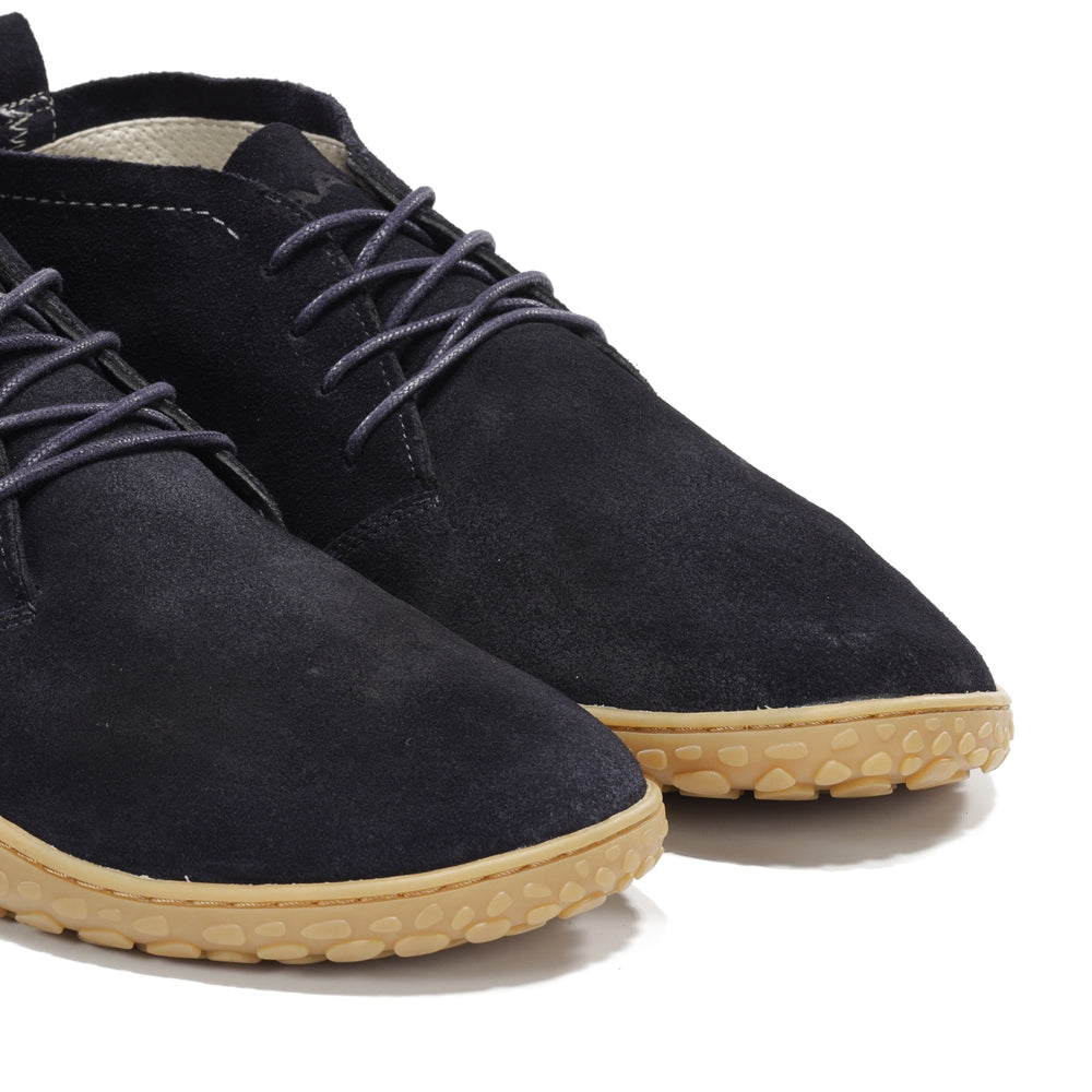 Men’s suede leather barefoot ankle boots – Riff II
