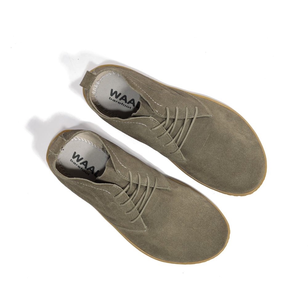 Men’s suede leather barefoot ankle boots – Riff II