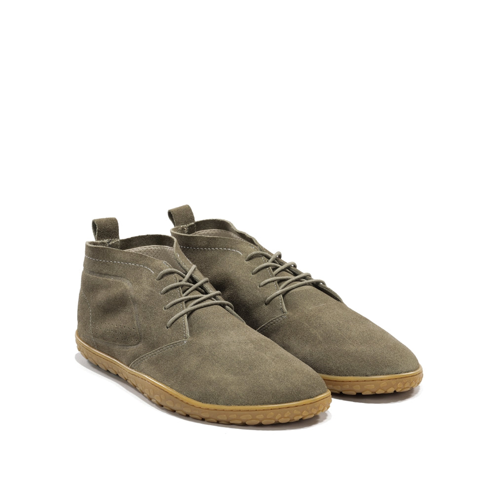 Men’s suede leather barefoot ankle boots – Riff II