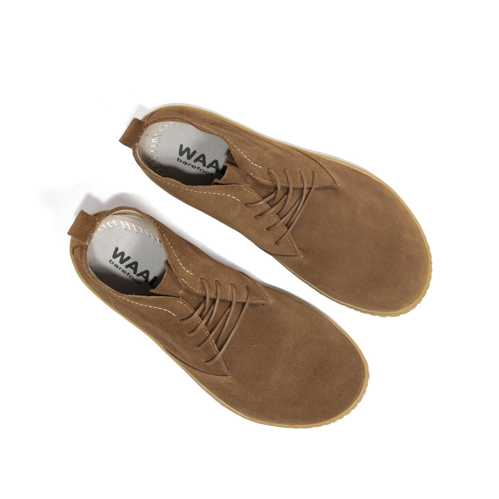 Men’s suede leather barefoot ankle boots – Riff II