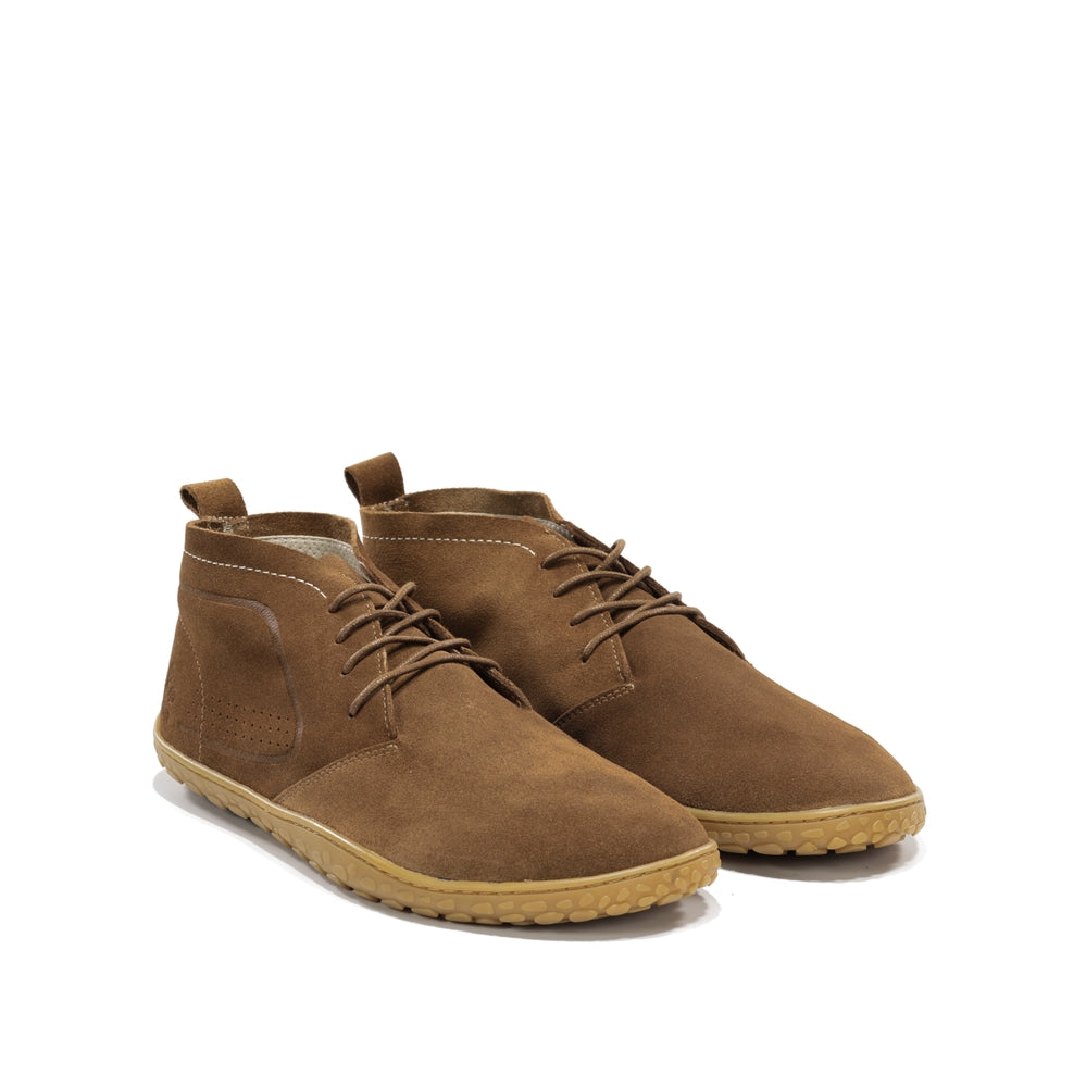 Men’s suede leather barefoot ankle boots – Riff II