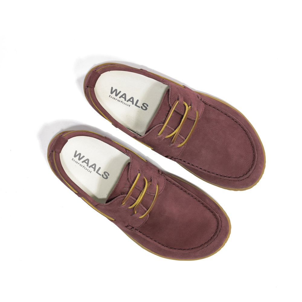 Zapato náutico de piel de nobuk para mujer – Sidney