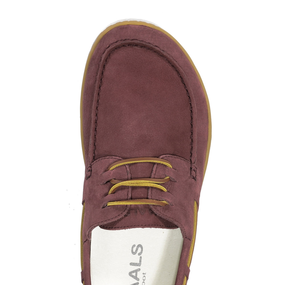 Zapato náutico de piel de nobuk para mujer – Sidney