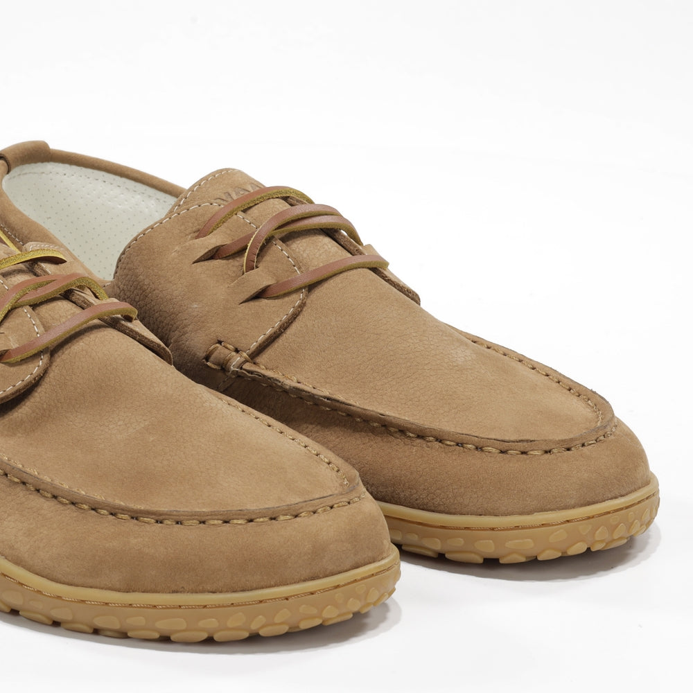 Zapato náutico de piel de nobuk para mujer – Sidney