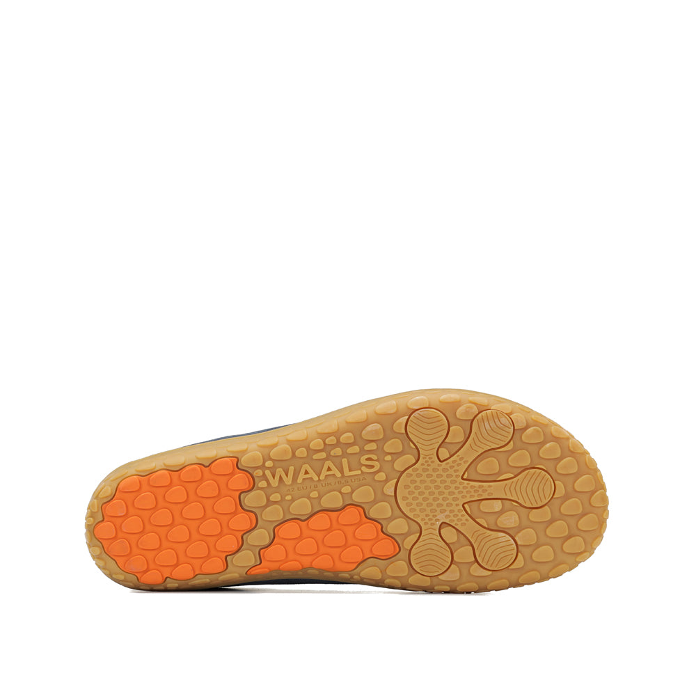 Zapato Wallabee barefoot de piel de serraje Atacama mujer