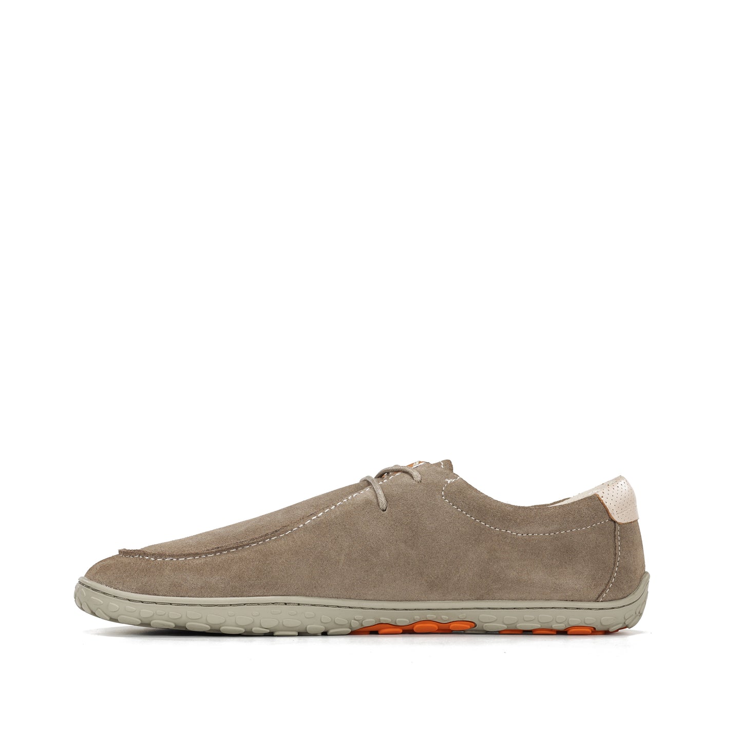 Zapato Wallabee barefoot de piel de serraje Atacama mujer